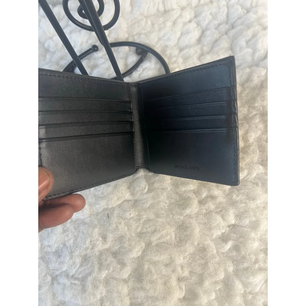 Michael Kors Cooper graphic logo billfold wallet